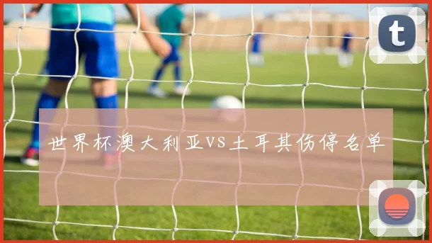 世界杯澳大利亚vs土耳其伤停名单
